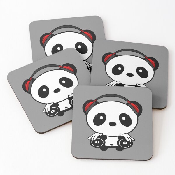 Item preview, My panda dj drawing designed and sold by Blondiabshop.