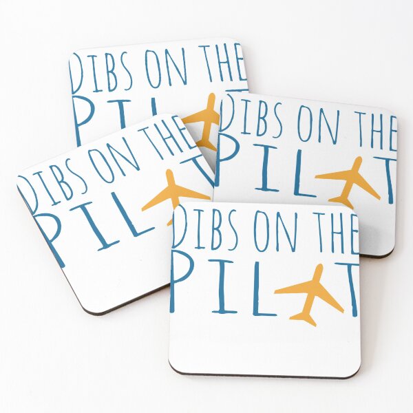 Item preview, Dibs on the Pilot designed and sold by PaulPolygonart.