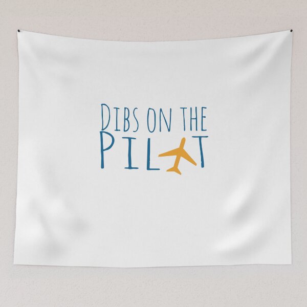 Item preview, Dibs on the Pilot designed and sold by PaulPolygonart.