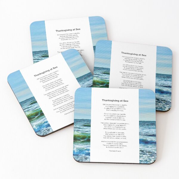 Artikelvorschau, Thanksgiving at Sea Poem entworfen und verkauft von Pamela Storch.