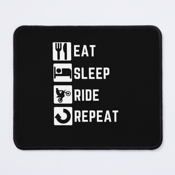 Item preview, EAT SLEEP RIDE REPEAT  designed and sold by Andrean Designs.