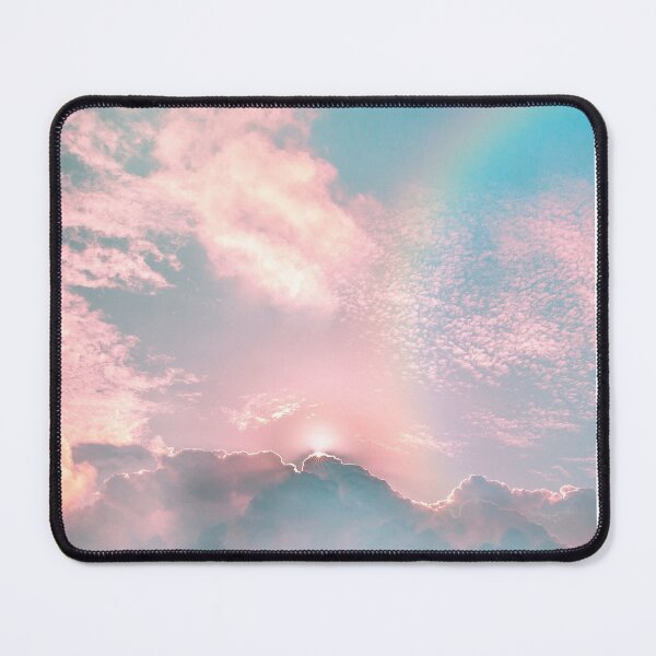 Item preview, Rainbow Clouds Blue Sky designed and sold by newburyboutique.