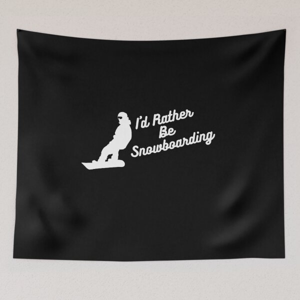 Item preview, I'd Rather Be Snowboarding designed and sold by Crafty-Mornings.