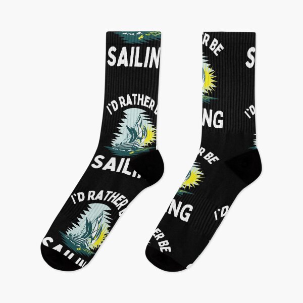 Item preview, I'd Rather Be Sailing designed and sold by Crafty-Mornings.