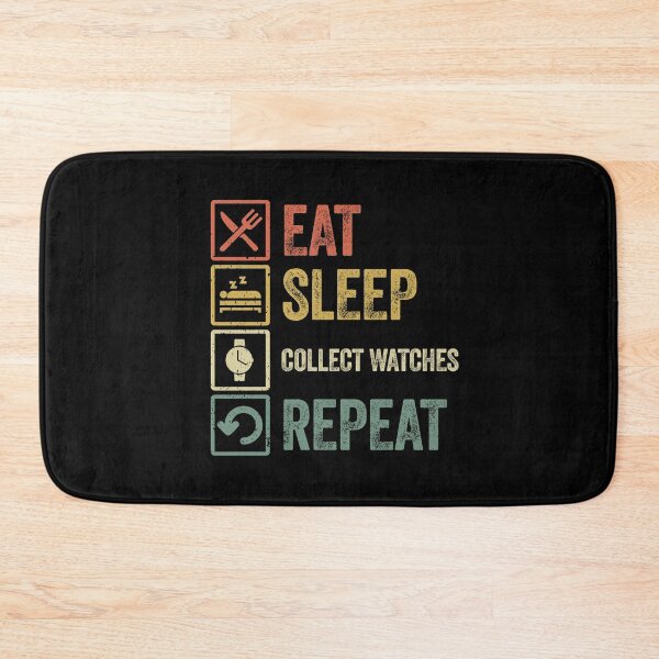 Item preview, Funny eat sleep collect watches repeat vintage designed and sold by HN-ART.