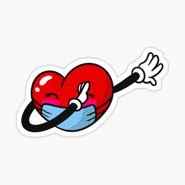 Heart Coquette Valentine Sticker