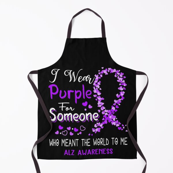 Item preview, I Wear Purple For ALZ Awareness designed and sold by Tadmab.