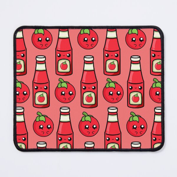 Item preview, Cute Cartoon Tomato Ketchup || Tomato Sauce || Kawaii designed and sold by cookingwithten.