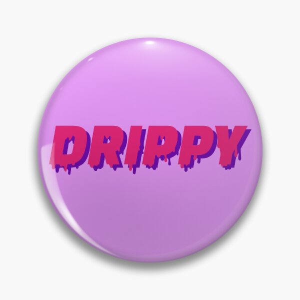 Item preview, Drippy text logo, pink designed and sold by projectpima.