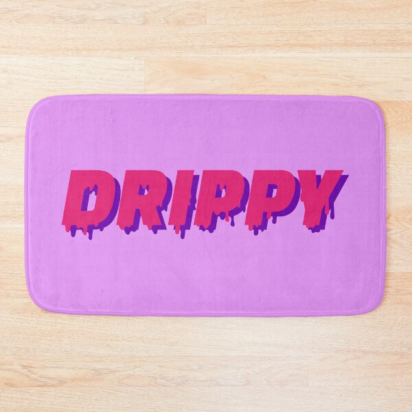 Item preview, Drippy text logo, pink designed and sold by projectpima.