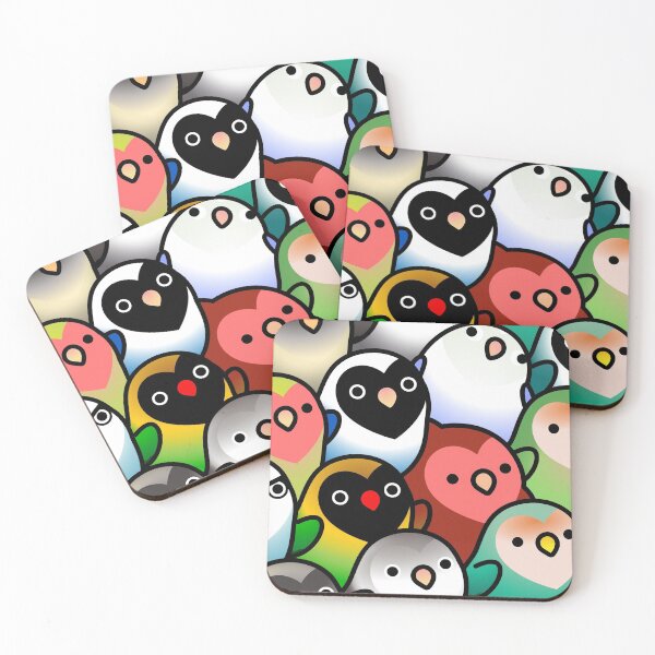 Item preview, A Lot of Lovebirds designed and sold by birdhism.