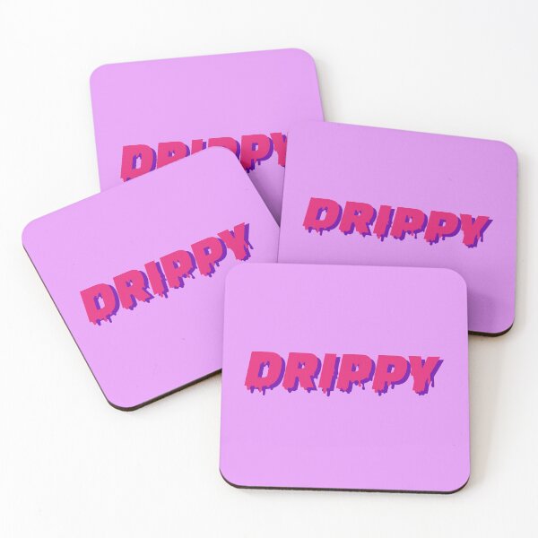 Item preview, Drippy text logo, pink designed and sold by projectpima.