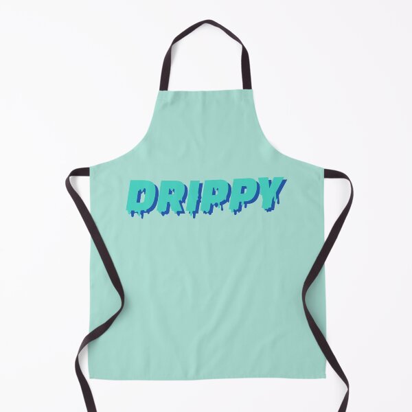 Item preview, Drippy text logo, teal designed and sold by projectpima.