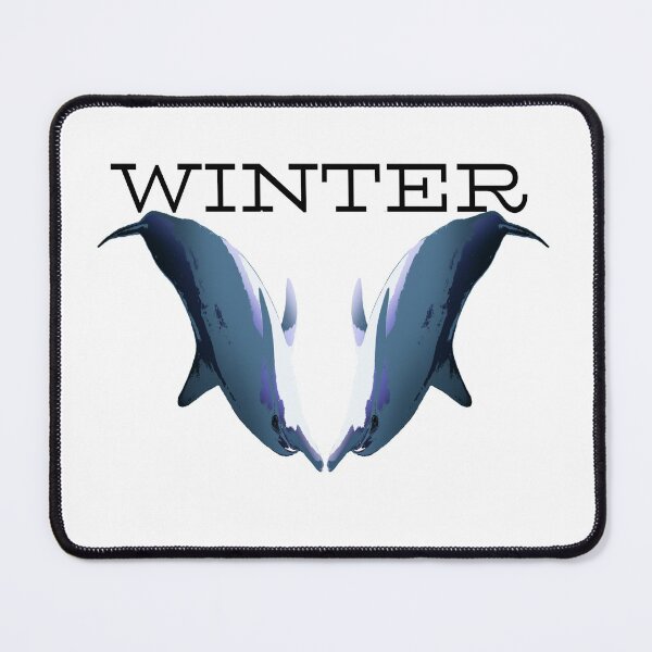 Item preview, Winter Dolphin  designed and sold by Toonishment.