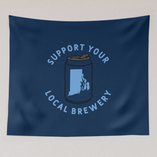 Item preview, Support Your Local Brewery Rhode Island  designed and sold by fearcity.