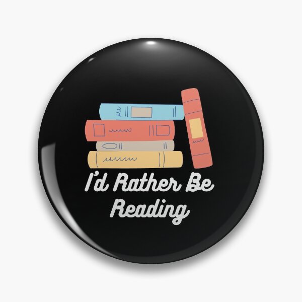 Item preview, I'd Rather Be Reading designed and sold by Crafty-Mornings.