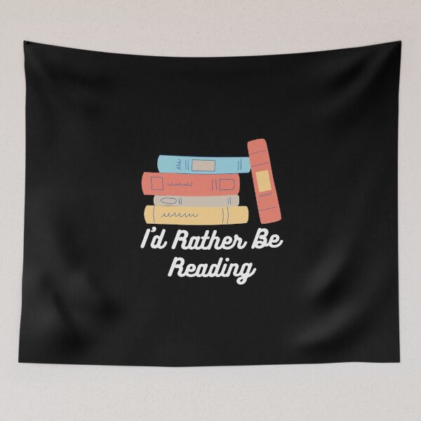 Item preview, I'd Rather Be Reading designed and sold by Crafty-Mornings.