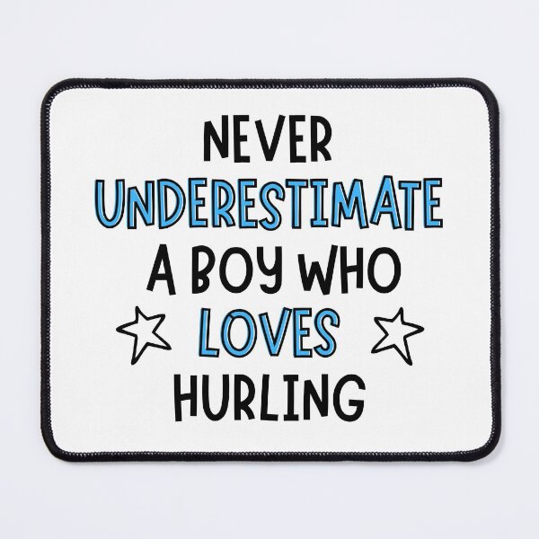 Item preview, Never underestimate a girl who loves hurling designed and sold by TheGreenGoat.