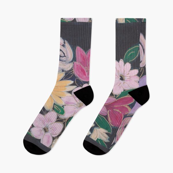 Item preview, Abstract Flowers on Black designed and sold by Shelly  Moore.