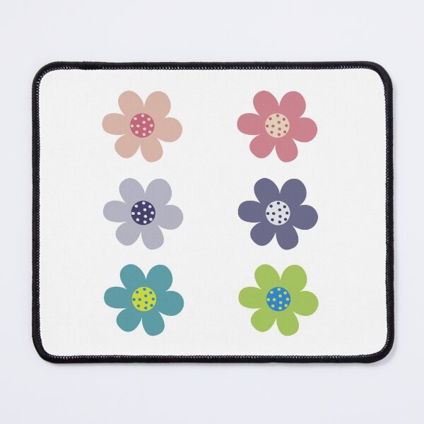 Item preview, Multicolor Flower Pattern designed and sold by Lisa Thomas.