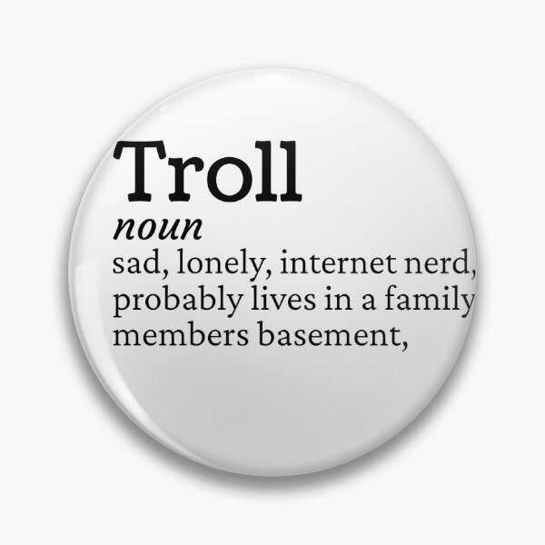 Internet Troll Definition, Funny Troll Joke Poster for Sale by  AloraDawnEve