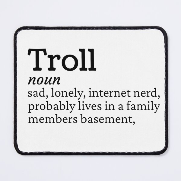 Item preview, Internet Troll Definition, Funny Troll Joke designed and sold by AloraDawnEve.