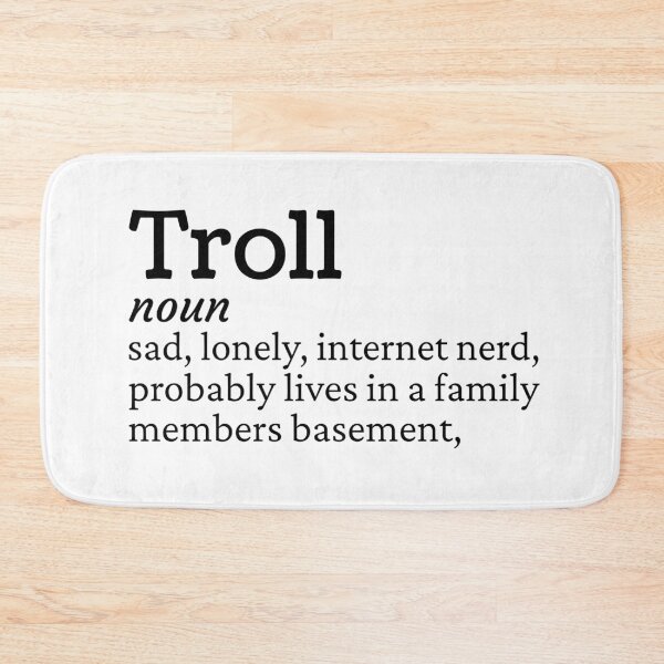 Item preview, Internet Troll Definition, Funny Troll Joke designed and sold by AloraDawnEve.