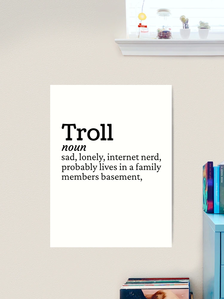 Internet Troll Definition, Funny Troll Joke | Pin