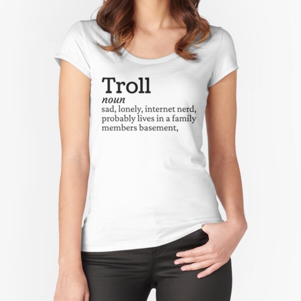 Internet Troll Definition, Funny Troll Joke Poster for Sale by  AloraDawnEve