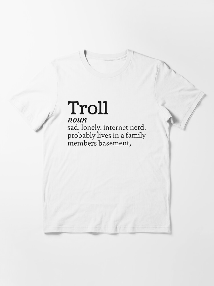 Troll Face Meme Internet Humor Joke Funny Nerd Geek Culture Mens T-shirt