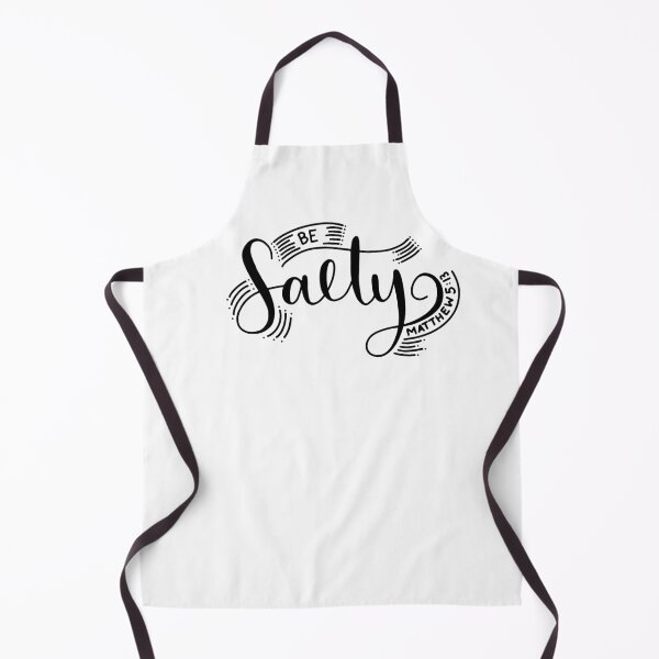 Item preview, Simple Be Salty in Script Line and Dots designed and sold by themoodydecor.
