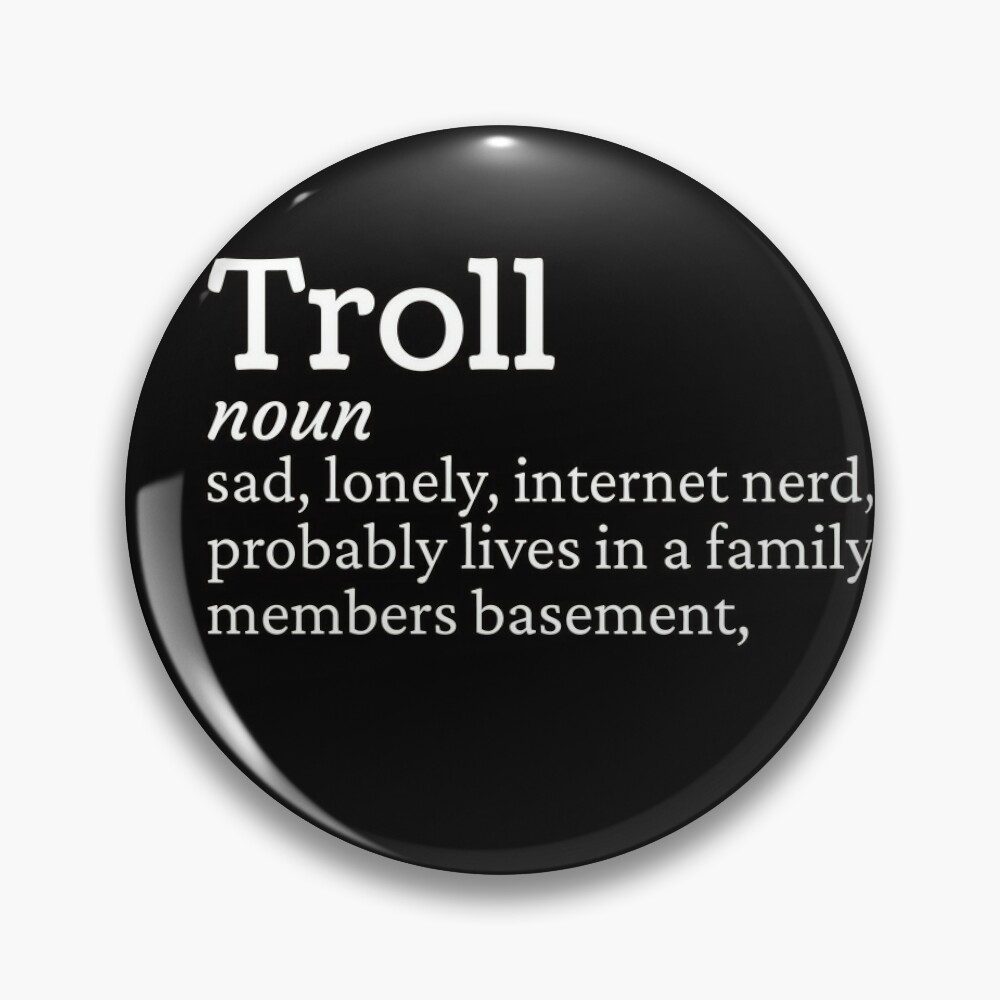 Internet Troll Definition, Funny Troll Joke | Art Board Print