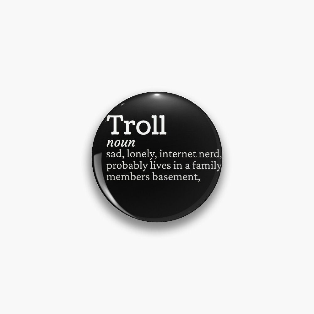 Internet Troll Definition, Funny Troll Joke | Art Board Print