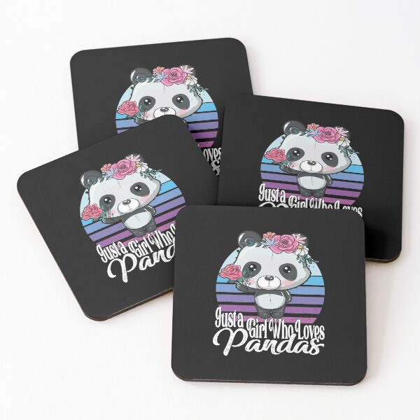 Item preview, Just a Girl Who Loves Pandas Gift for Panda Lovers designed and sold by AllboutTeesigns.