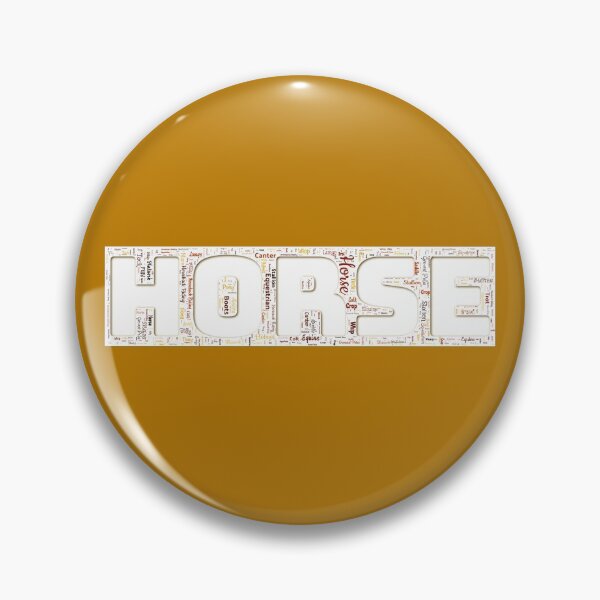 Artikelvorschau, Pferdeschriftkunst mit Wortwolke entworfen und verkauft von EquusArtisan.