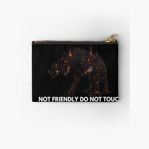 Item preview, Not Friendly Do Not Touch - ceberus greek mythologie dog - scary dog designed and sold by UnseenCreations.
