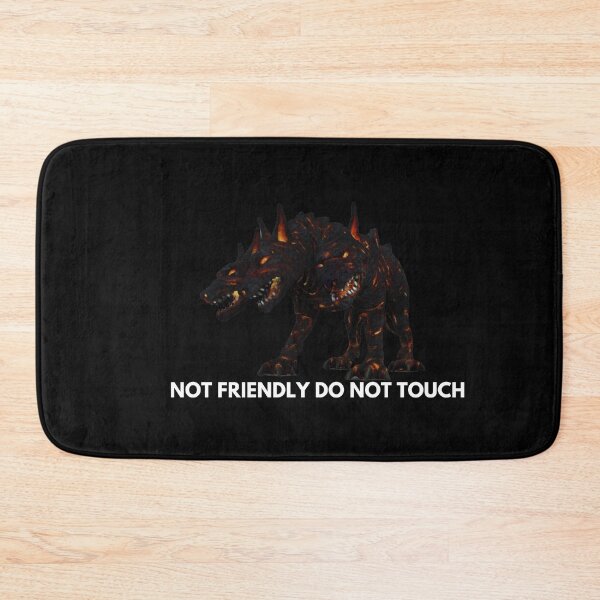 Item preview, Not Friendly Do Not Touch - ceberus greek mythologie dog - scary dog designed and sold by UnseenCreations.