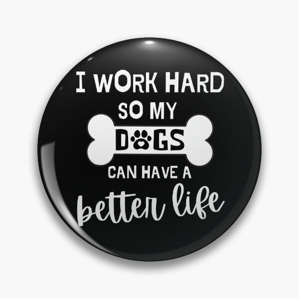 Artikelvorschau, DOG MOM SHIRT Ich arbeite hart, damit meine HUNDE ein besseres Leben haben können entworfen und verkauft von Juliano-Designs.