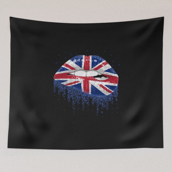 Item preview, British Lips Flag designed and sold by Just Be Different.