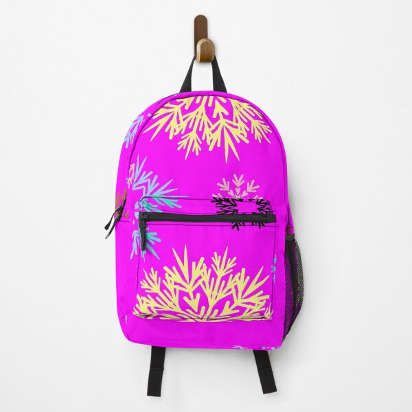 Item preview, Merry Christmas Magenta Multicolored Snowflakes Idea designed and sold by Ross-Sergey.