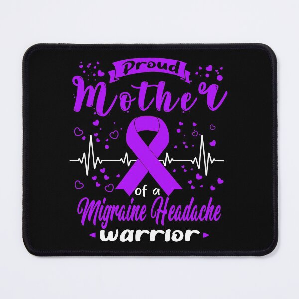 Item preview, Proud Mother Of A MIGRAINE HEADACHE Warrior designed and sold by Grooffos.