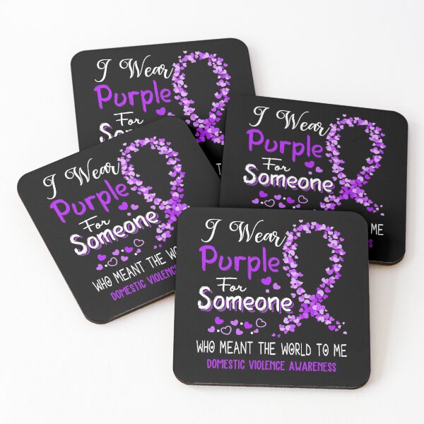 Item preview, I Wear Purple For Domestic Violence Awareness designed and sold by Tadmab.