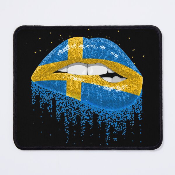 Item preview, Sweden LIPS FLAG designed and sold by Just Be Different.