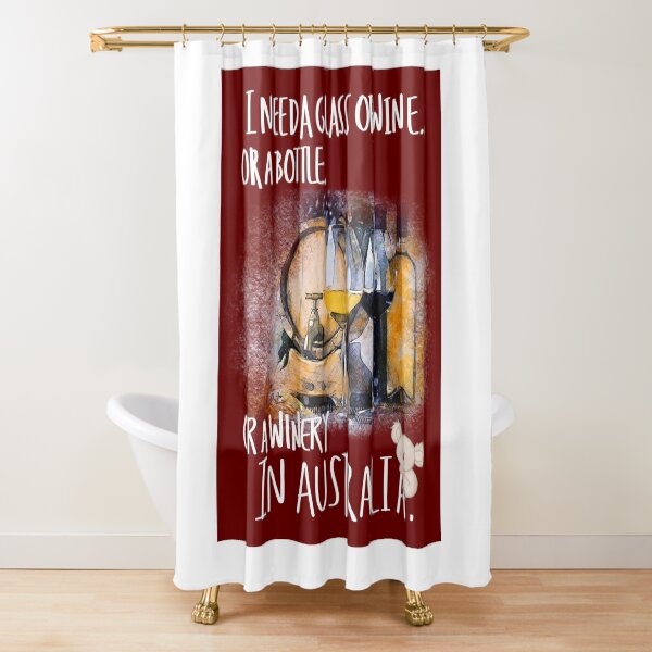 Item preview, I need a glass of wine, or a bottle, or a winery in Australia designed and sold by LiLohaveaplan.