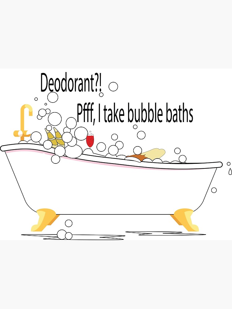 "Big Mouth Bubble Bath (Hormone Monster) Sticker" Poster for Sale by