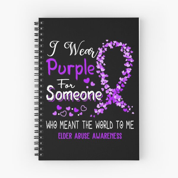 Item preview, I Wear Purple For Elder Abuse Awareness designed and sold by Tadmab.