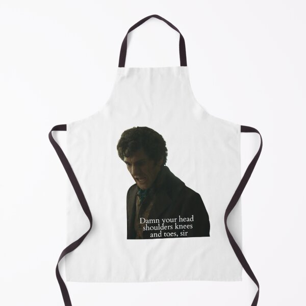 Item preview, “Damn your head shoulders knees and toes, sir…” designed and sold by readallthebooks.