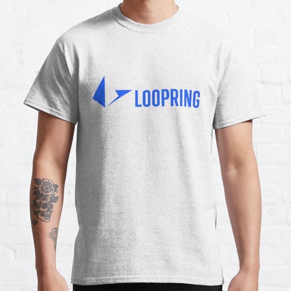 Boucle LRC Blockchain Logo T-shirt classique