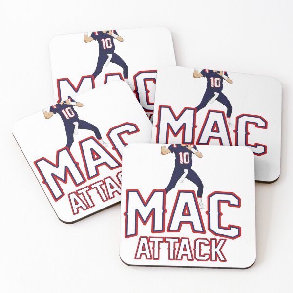 Item preview, MAC ATTACK NEW ENGLAND FOOTBALL SHIRT AND STICKER  designed and sold by Step2Fun.