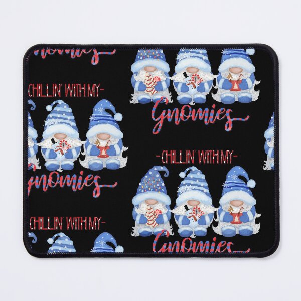 Item preview, chilling with my gnomies blue set designed and sold by amy greaves.
